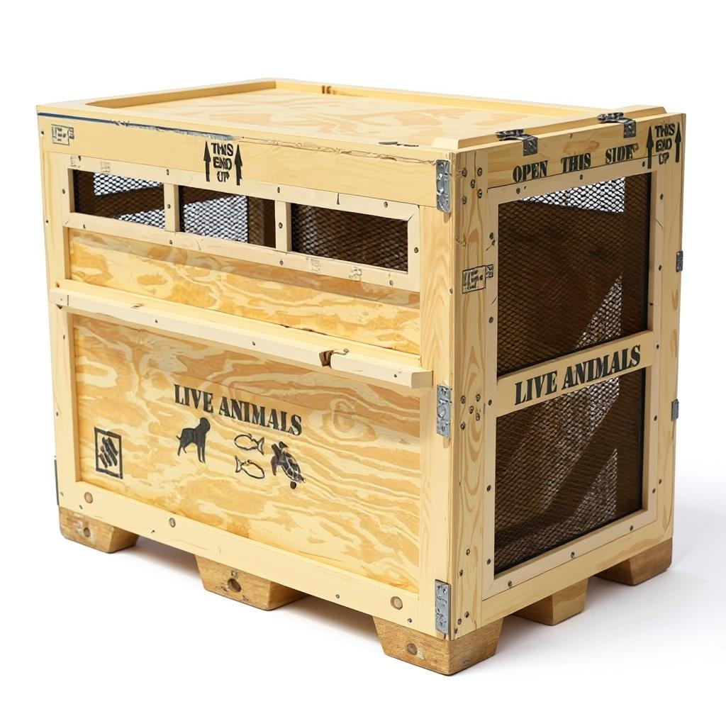 live animal cargo crate